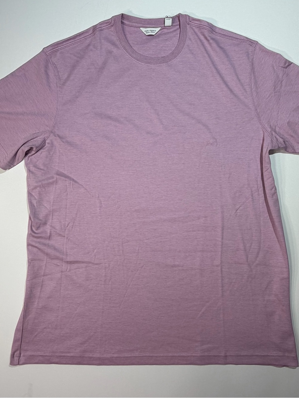 Men's Crew Neck Short Sleeve Tee in Mauve Pink size XL NWT